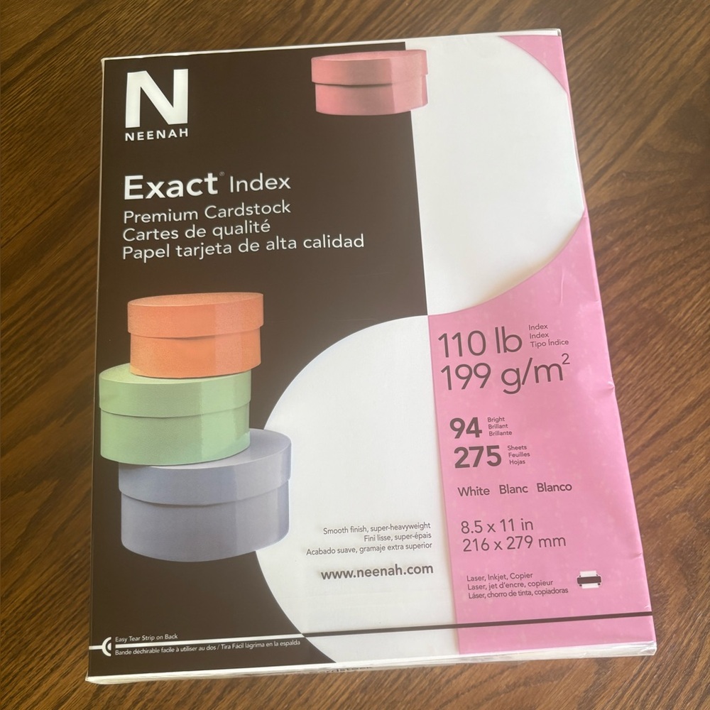 Neenah Exact Index Cardstock Pack